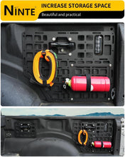 Load image into Gallery viewer, NINTE Side Bed Panel For 2015-2025 Ford F150 Side Molle Panel 5.5FT Truck Bed Panel Rear Cargo Storage Shelf for 2024 Ford F-150 Accessories