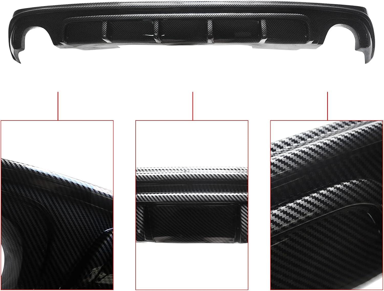 09 2is Rear Diffuser NINTE Rear Diffuser For 2006-2013 Lexus IS IS250 IS350 4DR Rear Bumper Lip