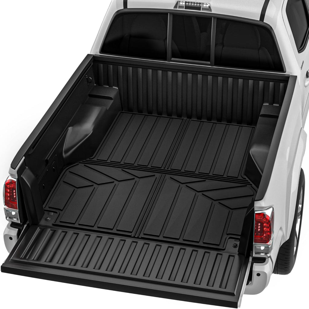 NINTE For 2023-2005 Toyota Tacoma 5 ft ( 60" ) Short Bed  All Weather Car Bed Liner Black