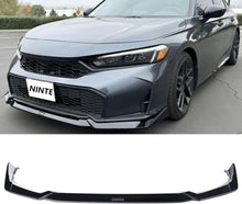 Load image into Gallery viewer, NINTE For 2025 UP Civic 11.5th Gen Yofer Style Front Lip Front Bumper Chin Lip Spoiler Splitter Kit Gloss Black