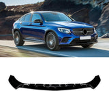 NINTE Front Lip For 2016-2019 Mercedes Benz GLC X253 Sport Front Bumper Lip Splitter