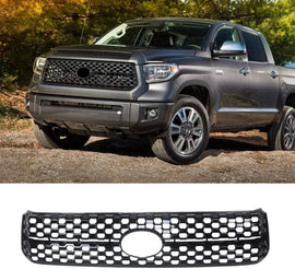 NINTE Front Snap On Grille Overlay Cover For 2018 - 2021 Toyota Tundra SR 5 - NINTE