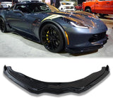 NINTE Front Bumper For 2014-2019 Chevy Corvette C7 Z06 Stingray Stage 2 Chin Splitter Bodykit  Lip Front Spoiler Splitter