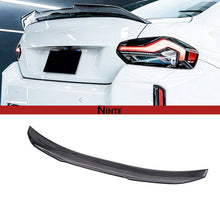 Laden Sie das Bild in den Galerie-Viewer, NINTE Rear Spoiler For 2022 - 2025 BMW 2 Series Coupe G42 G87 M2 220i 230i M240i Real Carbon Fiber PSM Style - NINTE