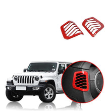 画像をギャラリービューアに読み込む, NINTE Jeep Wrangler JL 2018-2019 Dashboard Side Air Conditioning Vent Outlet Decoration Cover Sticker - NINTE