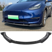 Cargar imagen en el visor de la galería, NINTE Front Bumper Lip For 2020 2021 2022 2023  2024 Tesla Model Y 