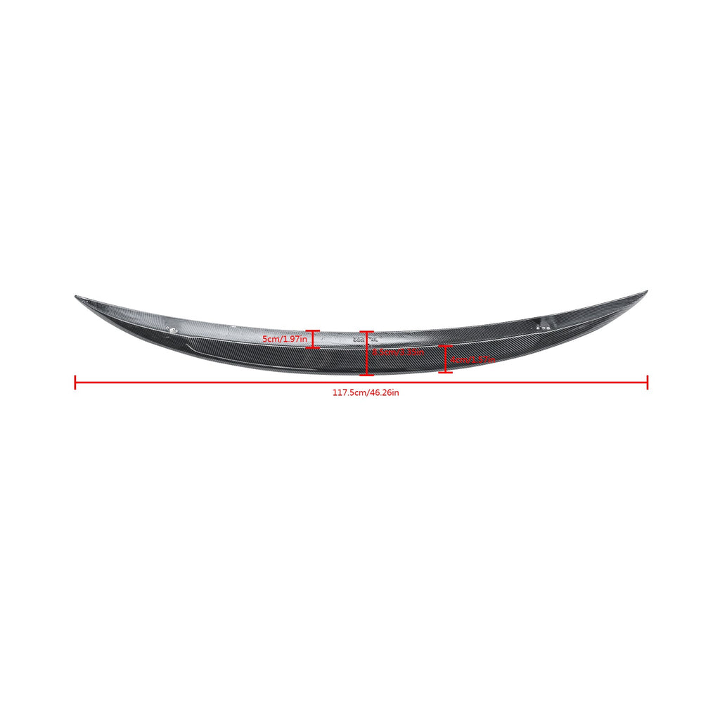 NINTE Rear Spoiler For 2007-2013 BMW M3 E92 Coupe 328i 335i ABS