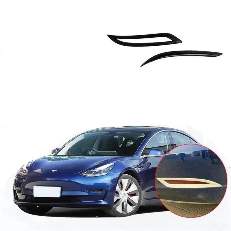 NINTE Tesla Model 3 2017-2019 Rear Tail Fog Light Lamp Frame Cover - NINTE