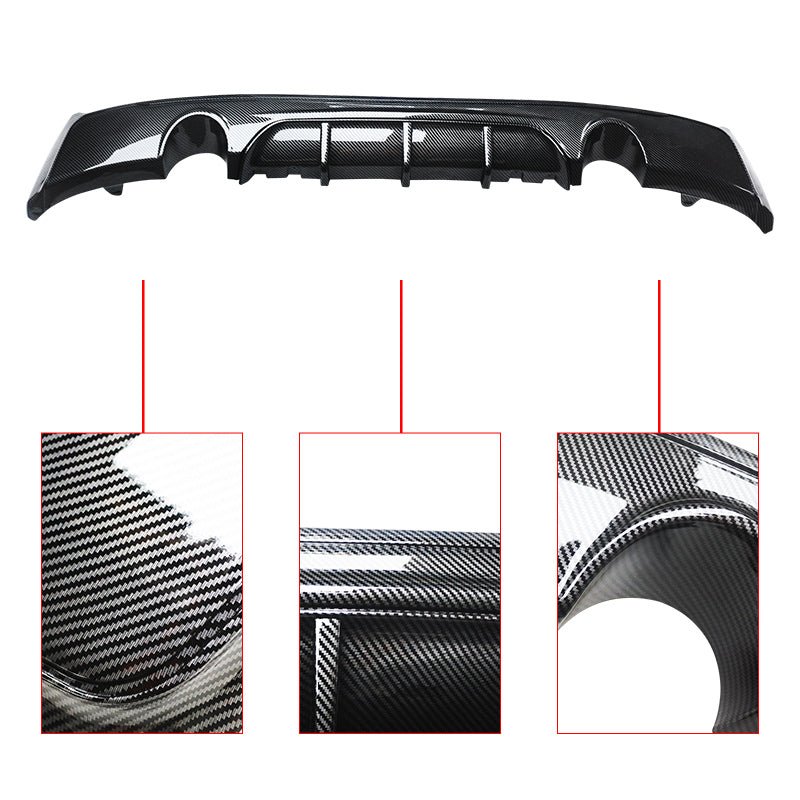 NINTE Rear Diffuser For BMW 2014 - 2021 F22 F23 2 Series M Sport Rear Bumper Lip ABS - NINTE
