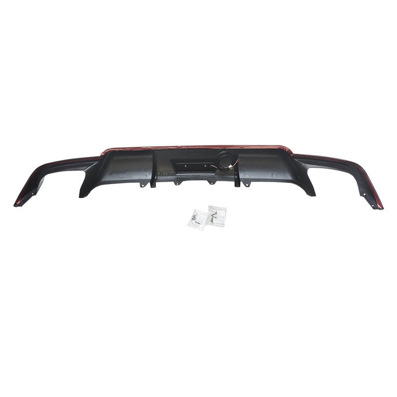 NINTE Rear Diffuser With LED Brake Light For 2018 - 2024 Toyota 8th Gen Camry SE XSE - NINTE