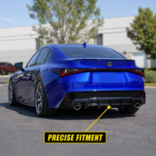 Load image into Gallery viewer, NINTE Rear Bumper Diffuser Fit for Lexus IS300 IS350 2021-2026 Gloss Black CTM Design V1