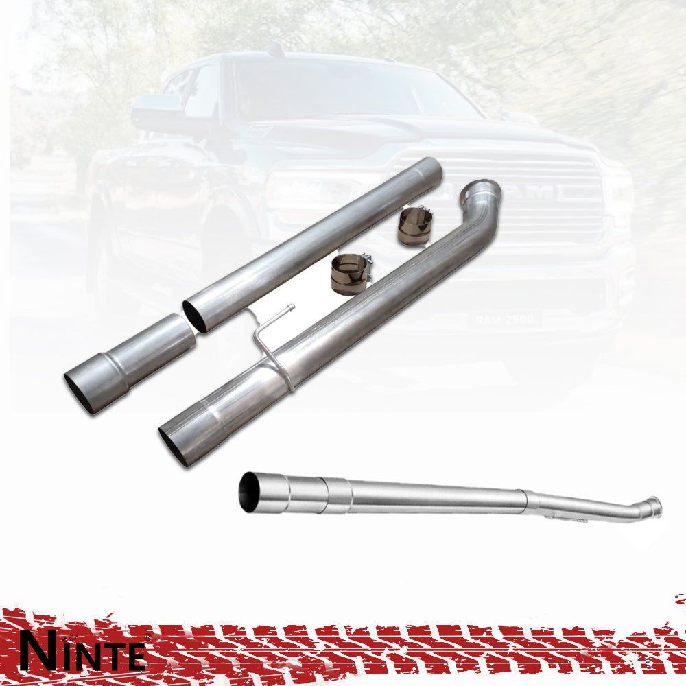 NINTE For 4" 2019 - 2021 6.7 Cummins DPF Delete Race Pipe Dodge Ram 2500/3500 - NINTE