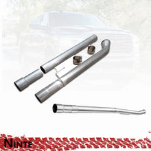 Cargar imagen en el visor de la galería, NINTE For 4&quot; 2019 - 2021 6.7 Cummins DPF Delete Race Pipe Dodge Ram 2500/3500 - NINTE