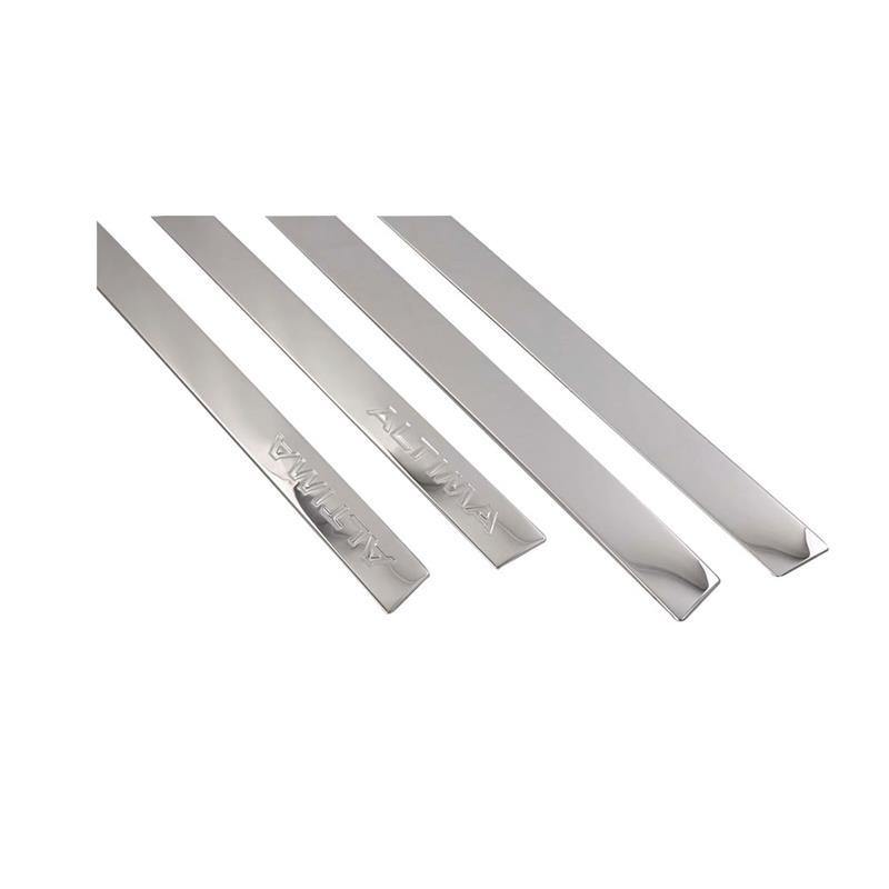 Ninte Nissan Altima 2019 Door Side Anti-scratch Strips Cover Decoration Matter Silver Stainless Steel - NINTE
