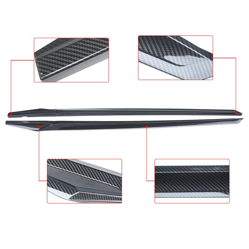 NINTE HPD Style Side Skirts For 2022 - 2025 Honda Civic Sedan& Hatchback - NINTE