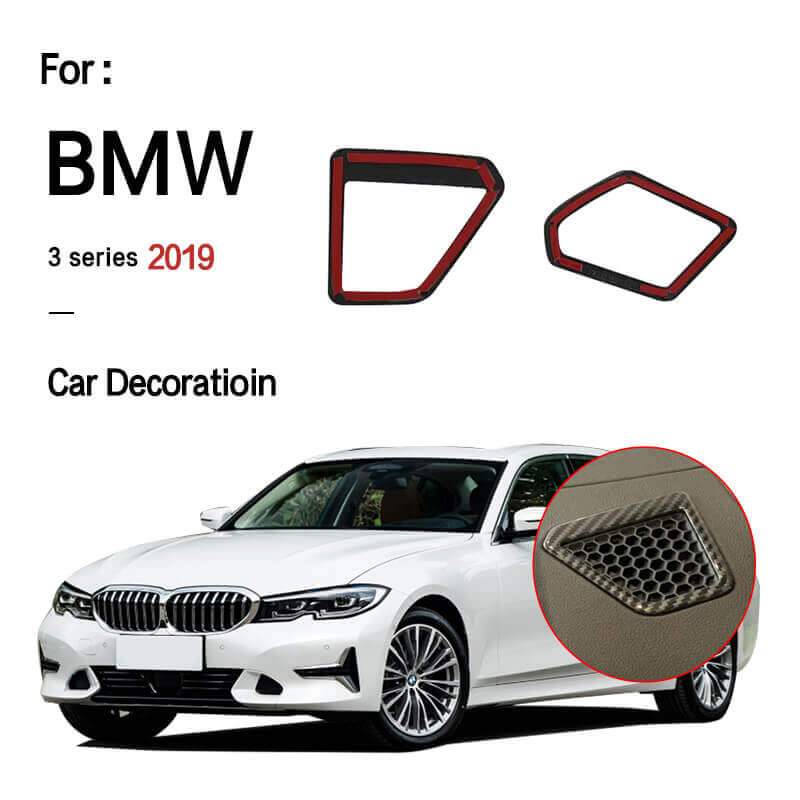 INTE BMW 3-Series G20 2019 Carbon  Fiber Front Upper Vent Air Outlet Fender Cover