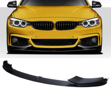 Load image into Gallery viewer, Ninte_solid_matte_black_front_lip_for_bmw_f32_4_series_m_sport