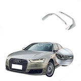 Ninte Audi A6L 2019 Chrome Front Fog Lamp Eyebrow Cover