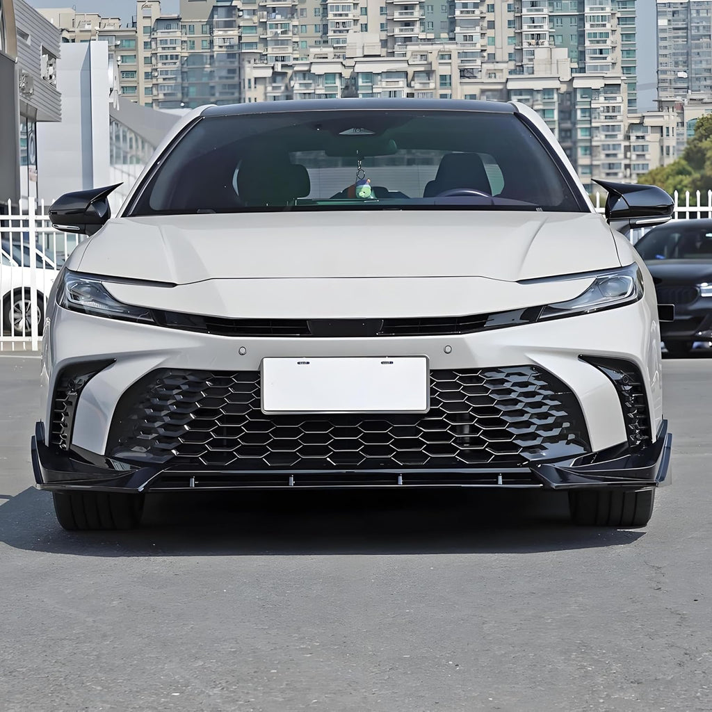 NINTE V Style Front Lip For 2025up 9th Gen Toyota Camry SE XSE JDM Gloss Black - NINTE