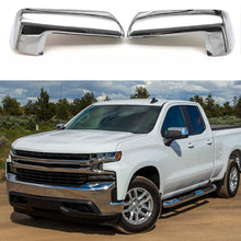 Cargar imagen en el visor de la galería, NINTE For 2019-2025 Chevy Silverado / GMC Sierra 1500 Chrome Top Half Mirror Cap Covers