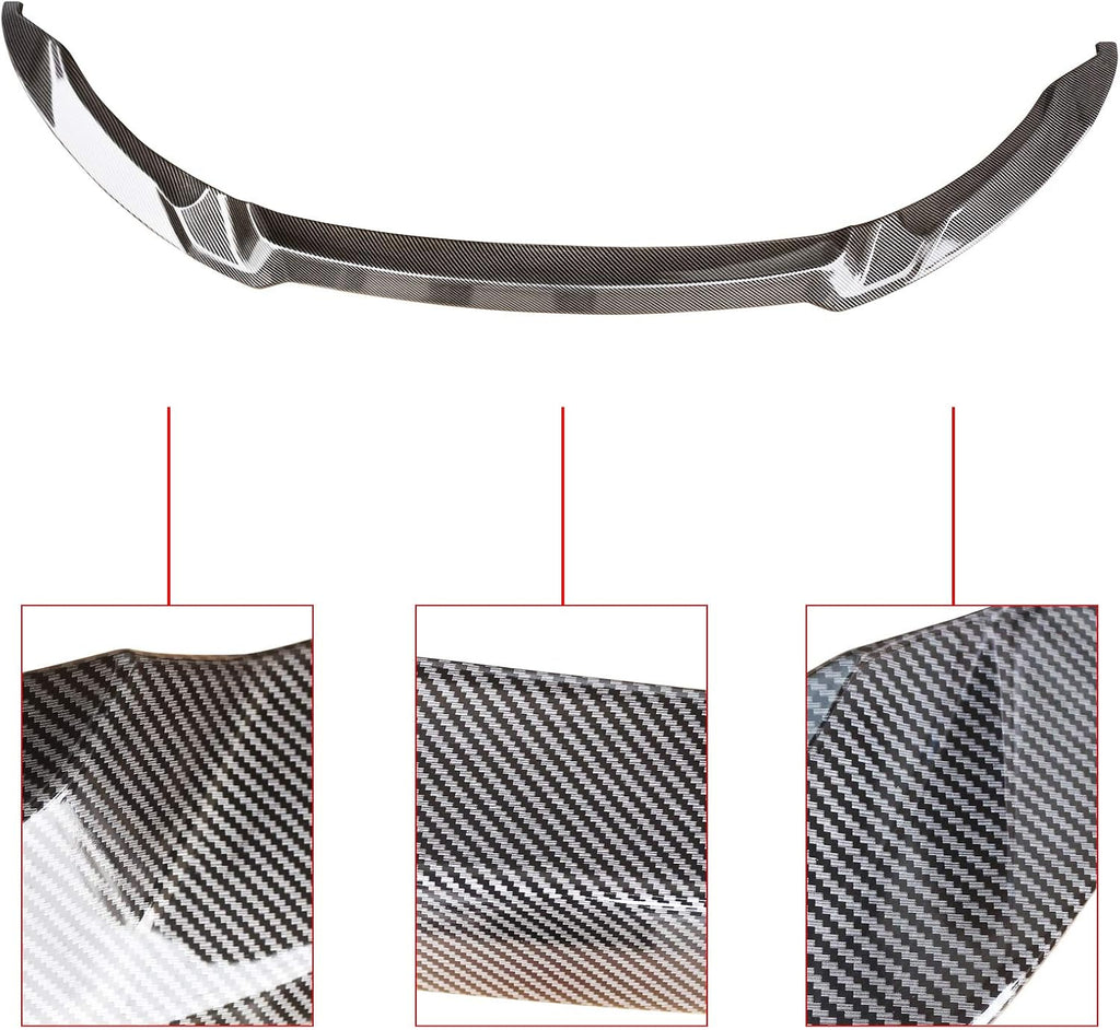 NINTE Front Bumper Lip Fits BMW F80 M3 F82 F83 M4 2015-2020 ABS Painted 1 Piece Style Front Lower Diffuser