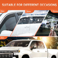 Load image into Gallery viewer, NINTE For 2019-2024 Chevy Silverado/GMC Sierra 1500, In-Channel Rain Guards Durable Side Windows Rain Guard, Wind Deflectors, Vent Visors, Rain Visor, Window Visor-4 PCS