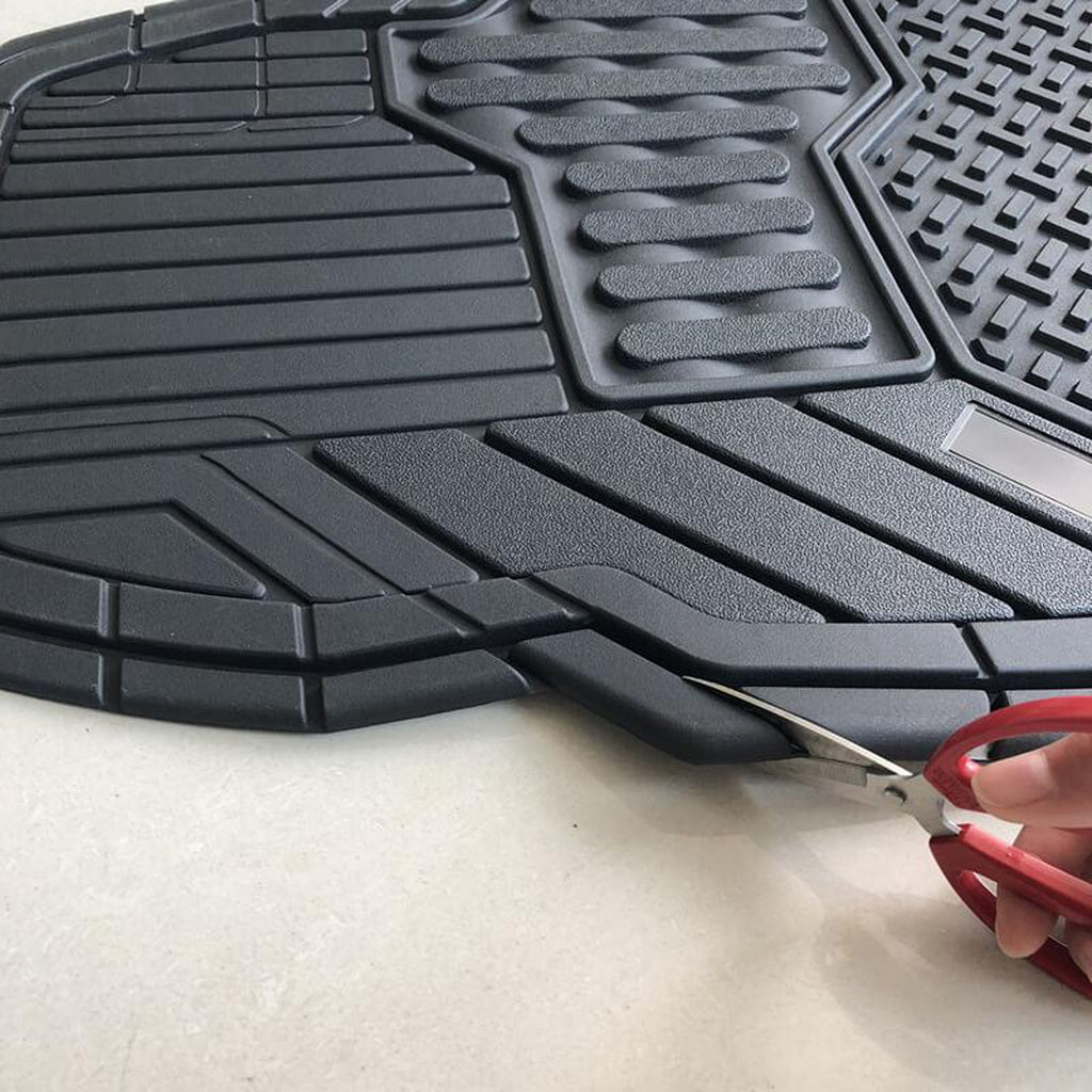 NINTE Floor Mat For Car SUVs Trunk Van Deep Dish Heavy Duty Rubber All Weather Protection