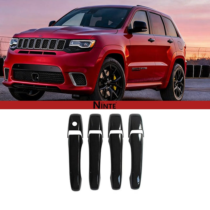 NINTE Door Handle Cover For 2007 - 2021 Jeep&Dodge&Chrysler No Smt Key Hole - NINTE