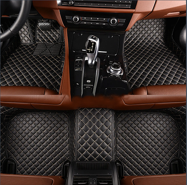 NINTE Dodge RAM 1500 2013-2018 Custom 3D Covered Leather Carpet Floor Mats - NINTE