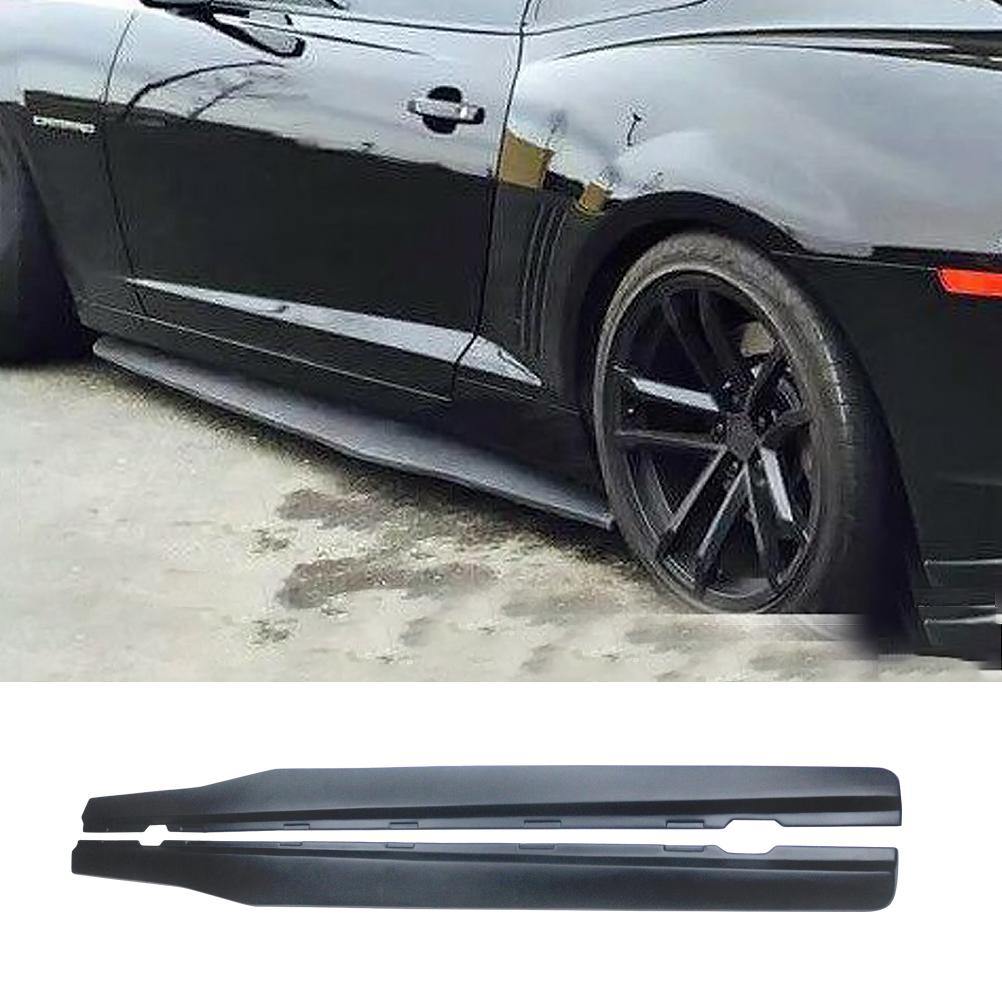 NINTE Camaro 10th 2010-2015 ABS Material Unpainted Side Body Skirts Kit Cover Trim Frame - NINTE