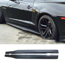 Charger l&#39;image dans la galerie, NINTE Camaro 10th 2010-2015 ABS Material Unpainted Side Body Skirts Kit Cover Trim Frame - NINTE