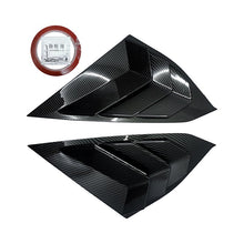 Laden Sie das Bild in den Galerie-Viewer, NINTE For 2018 - 2022 Honda Accord 10th 1/4 Quarter Panel Rear Side Window Louver ABS Carbon Fiber Look - NINTE