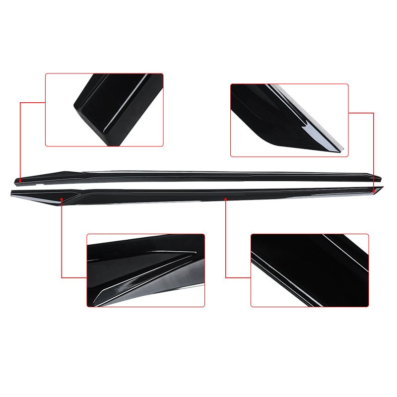 NINTE HPD Style Side Skirts For 2022 - 2025 Honda Civic Sedan& Hatchback - NINTE