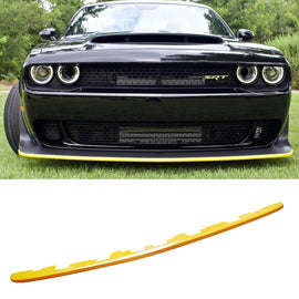 NINTE For 2010 - 2024 Dodge Challenger Widebody Hellcat Demon Redeye Scat Front Bodykit Spoiler Splitter Front Bumper Lip Bumper Guard Protector Splitter - NINTE