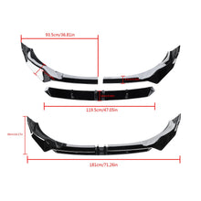 Load image into Gallery viewer, NINTE Front Lip For 2021 2022 BMW X3 X4 Carbon Fiber Look