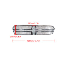 Cargar imagen en el visor de la galería, NINTE  For 2014-2020 Dodge Durango Grille Overlay Chrome Mesh Main Grill Cover