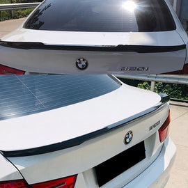 NINTE For 2006 - 2011 BMW 3 Series 335i E90 Sedan M4 Style Trunk Wing Splitter Rear Spoiler - NINTE