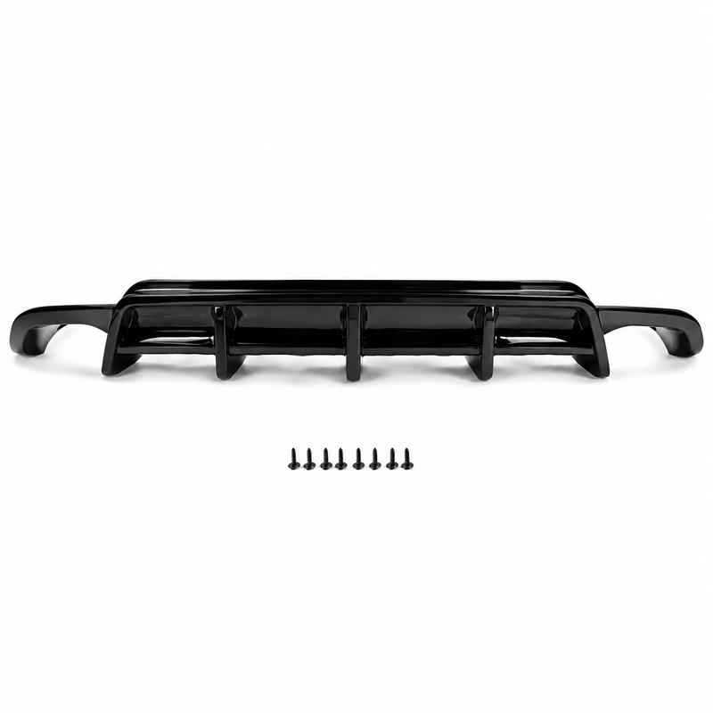 NINTE Rear Bumper Diffuser Fit for Lexus IS300 IS350 2021-2026 Gloss Black CTM Design V1