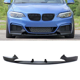 NINTE For 2014 - 2021 BMW 2 Series F22 F23 M Sport Front Lip Front Bumper Lip Lower Splitter PP Painted - NINTE
