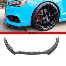 NINTE Front Bumper Lip For 2014 - 2016 Audi S3 A3 S Line Painted Spoiler Splitter - NINTE