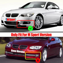 Load image into Gallery viewer, NINTE Front Lip For BMW 3-Series E92 E93 Pre-LCI M Sport