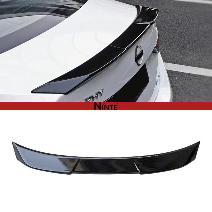 NINTE Rear Trunk Spoiler Wing For 2020 - 2025 NISSAN Sentra V3 Style Spoiler Gloss Black High Kick Duckbill - NINTE