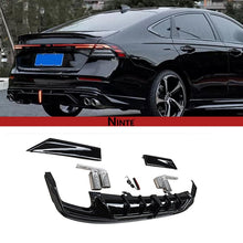 Cargar imagen en el visor de la galería, NINTE Rear Diffuser with Tailpipe for 2023 - 2025 Honda Accord with Brake Light - NINTE