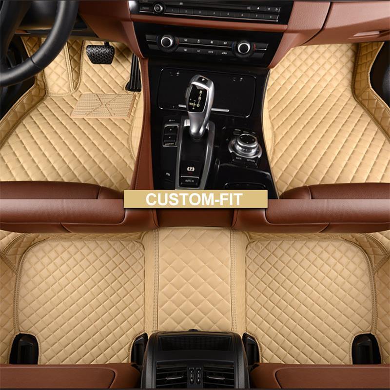 NINTE Toyota Camry 2018-2019 Custom 3D Covered Leather Carpet Floor Mats - NINTE