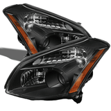 NINTE Headlight for 2007 2008 Maxima Sedan Headlamp Replacement Pair