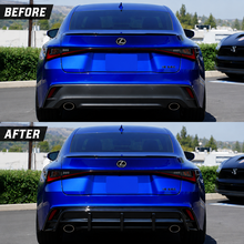 Load image into Gallery viewer, NINTE Rear Bumper Diffuser Fit for Lexus IS300 IS350 2021-2026 Gloss Black CTM Design V1