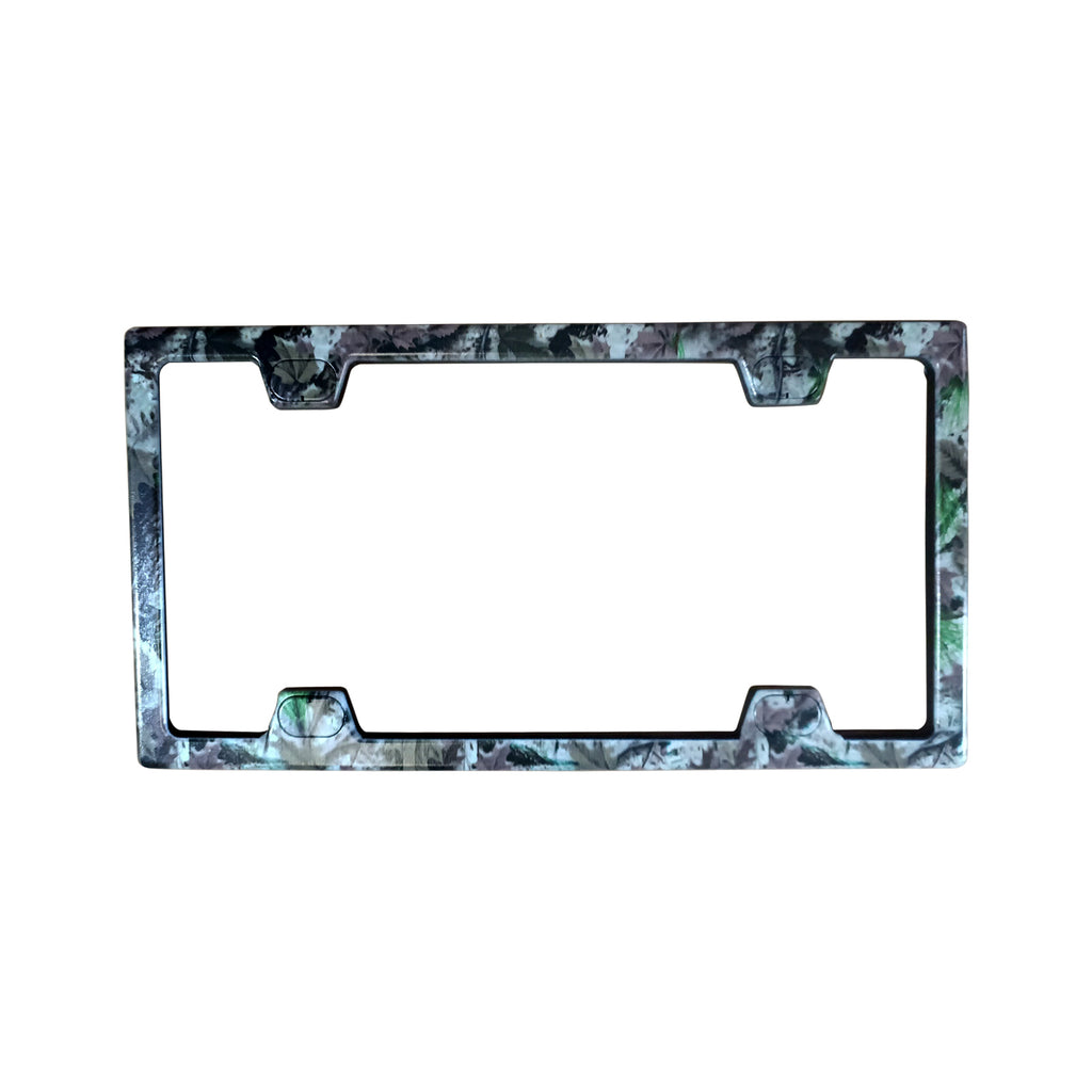 NINTE License Plate Frame Cover Universal Fit Plain Style