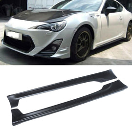 NINTE Side Skirt For 2012 - 2020 Subaru BRZ Scion FRS Toyota GT86 Extension Lip - NINTE