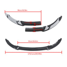 Load image into Gallery viewer, Ninte-carbon-fiber-look-2pcs-lip-for-bmw-f80-f82