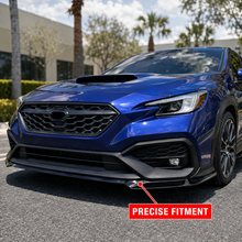 Load image into Gallery viewer, NINTE Front Bumper Lip Splitter Fit for Subaru WRX 2022-2026 Gloss Black ST Style